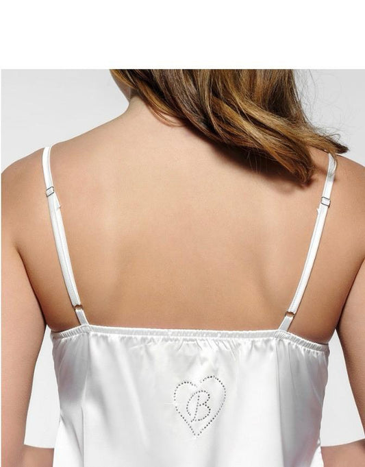 Camicia da notte in raso