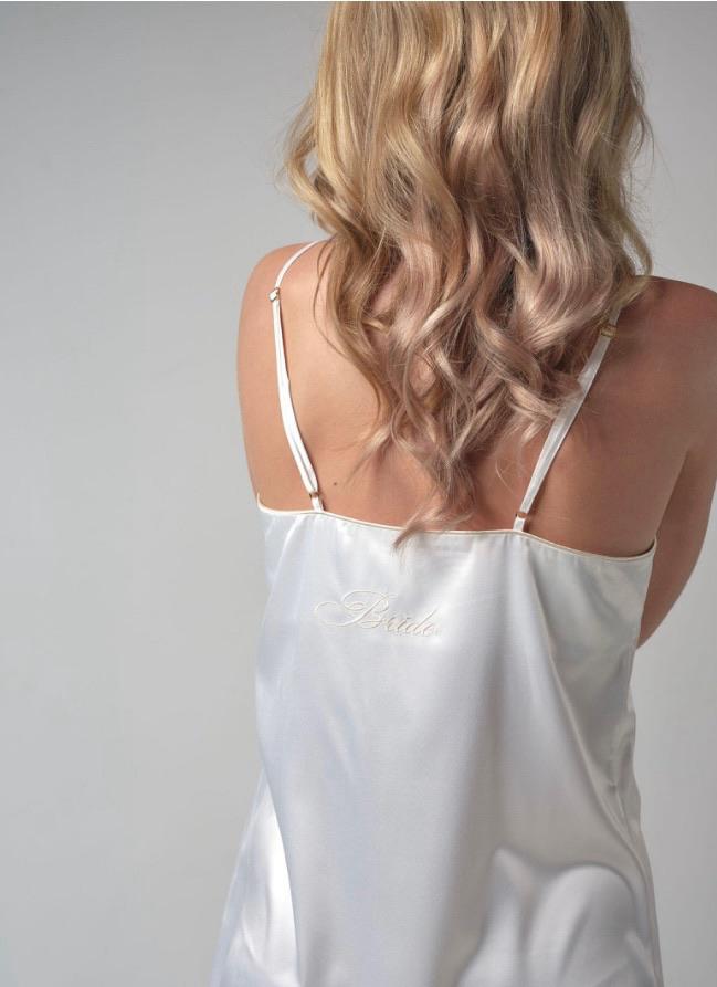 Camicia da notte in raso