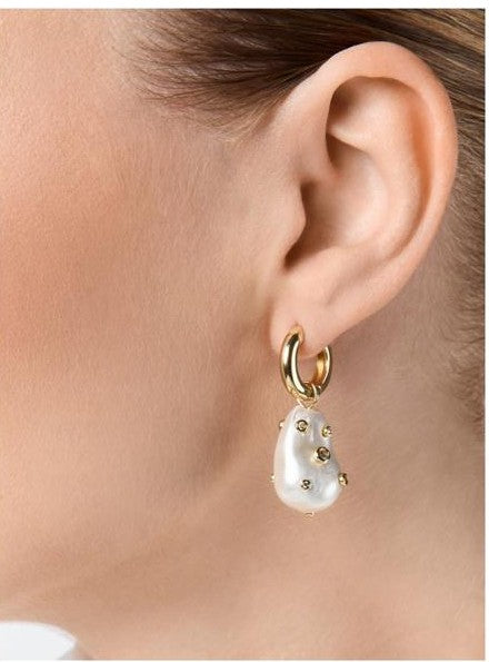 Orecchini - Strass e Perle