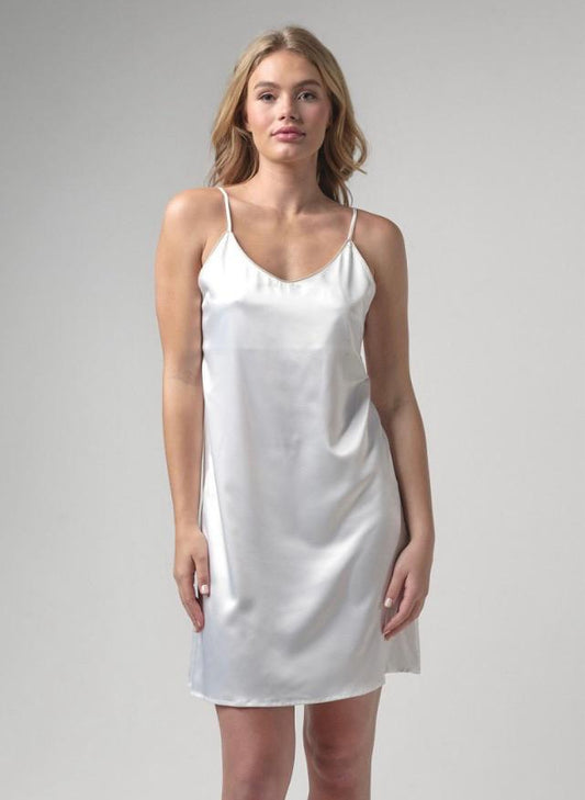 Camicia da notte in raso